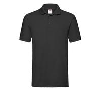 Polo Shirt Premium A Maniche Corte Piana Fruit of the Loom In Cotone S-3XL