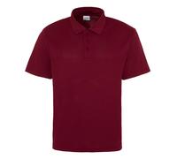 Polo Shirt Sportivo In Poliestere Traspirante Con Collo