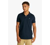 Polo slim Blu S Tinta unita