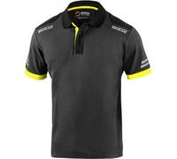 Polo Sparco Tech (lavoro di squadra) grigio/giallo - taglia M