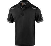 Polo Sparco Tech (lavoro di squadra) nera - taglia S