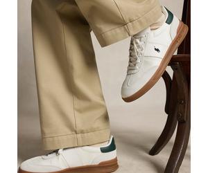 Polo Sport Sneaker Heritage Aera in camoscio EU 38 White