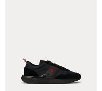 Polo Sport Sneaker Train 89 in camoscio e Oxford EU 47 Black