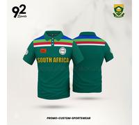 Polo Sudafrica cricket 1992 ODI World Cup retrò classica memorabilia