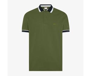 Polo Sun68 Collo Doppia Riga Piquet Uomo A36117
