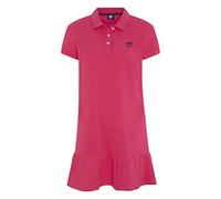 Polo Sylt Abito Polo in piqué di Cotone con Orlo a Balza da Donna Raspberry S