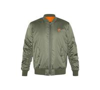 Polo Sylt Blouson Reversibile con cuciture logo da uomo Dusty Olive 3XL