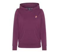 Polo Sylt Felpa con Cappuccio in Misto Cotone con Ricamo del Logo colorato da Donna Grape Wine S