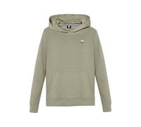 Polo Sylt Felpa con Cappuccio in Misto Cotone con Ricamo del Logo colorato da Uomo Mulled Basil XL