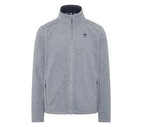 Polo Sylt Giacca in Pile con etichetta cucita da uomo M Gry/D Blu Dif 3XL