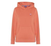 Polo Sylt Kapuzenpullover mit Multicolour-Optik Felpa con Cappuccio con Logo in Effetto Multicolore, 17-1544 Burnt Sienna, 44 Donna