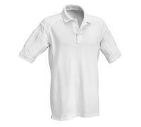 POLO TATTICA A MANICHE CORTE CON TASCHE DEFCON 5 BIANCO D5-1771 WH