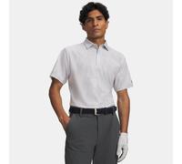 Polo Under Armour Drive Printed da uomo Halo Grigio / Bianco / Castlerock S