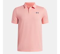 Polo Under Armour Matchplay da ragazzo Posh Rosa / Academy YSM (127 - 137 cm)