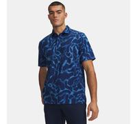 Polo Under Armour Matchplay Printed da uomo Aegean Blu / Academy / Academy M