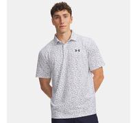 Polo Under Armour Matchplay Printed da uomo Bianco / Academy / Academy M