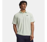 Polo Under Armour Matchplay Printed da uomo Bianco / Verde Citrine / Academy XL
