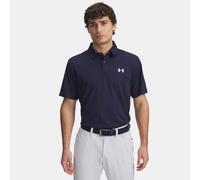 Polo Under Armour Tee To Green Pique da uomo Midnight Blu Marino / Bianco XXL