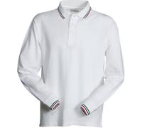 POLO UNISEX PAYPER AVIAZIONE COTONE MANICA LUNGA TRICOLORE ITALIA UOMO DONNA