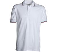 POLO UNISEX PAYPER ITALIA COTONE 100% MANICA CORTA TRICOLORE UOMO DONNA