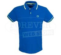Polo uomo Baci & Abbracci con logo frontale e sul collo, TAGLIE OVER art BAM2566