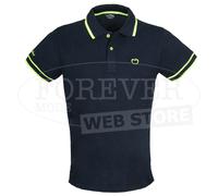 Polo uomo Baci & Abbracci con logo frontale e sul collo, TAGLIE OVER art BAM2566