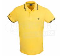 Polo uomo Baci & Abbracci con logo frontale sul collo e sulla manica art BAM1420