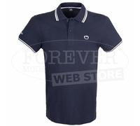 Polo uomo Baci & Abbracci con logo frontale sul collo e sulla manica art BAM1420