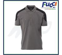 POLO UOMO DA LAVORO MANICA CORTA CON COLLETTO PAYPER COMPANY IN COTONE PIQUET