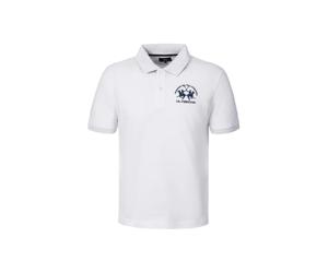 POLO Uomo LA MARTINA CCMP11 PK001 0001 OPTIC WHITE