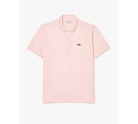 Polo Uomo Lacoste L1212 Rosa Classica Slim Fit XL 100% Cotone Originale