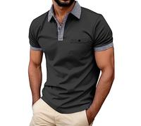 Polo Uomo Manica Corta Design Natura Stampato Estivo