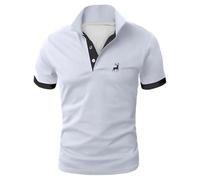 Polo Uomo Manica Lunga Elegante Elegante Canotta Tecniche Compressione Coreana Allenamento Puro 3 Bucata Strappata Lei Abito Euro Misto Antivento Morbida Micropile Sfilacciato Stelle