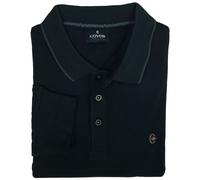 Polo Uomo Manica Lunga Jersey Cotone Pesante Invernali Blu COVERI L XL XXL XXXL