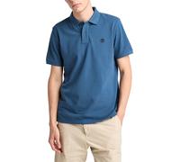 Timberland Blue Cotton Men Polo Shirt - XXL