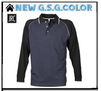 Polo uomo maniche lunghe elasticizzata da lavoro Detroit