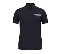 Polo Napapijri Aylmer manica corta blu scuro - M