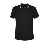 Navigare Polo Uomo Cotone Manica Corta Art.82110 (Nero 020 - S / 46)