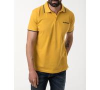 Polo Uomo Renato Balestra Sport Cotone Maniche Corte Colletto Giallo