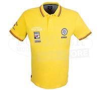 Polo uomo Scuola Nautica Italiana in cotone piquet con loghi ricamati art 718850
