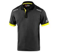 Polo Uomo SPARCO Grey/Yellow peso 180 g/m2 varie Tg. XS, S, M, L, XL, XXL