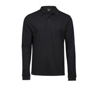 POLO UOMO TEE JAYS LUXURY STRETCH LONG TJ1406 MANICA LUNGA TAGLIA DA S ALLA 3XL
