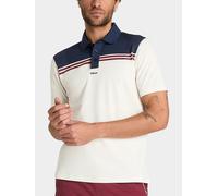 Polo da tennis da uomo Wilson All Seasons - sandrift - Multicolore (L)