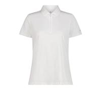 Polo zippered traspirante donna CMP Blanc 2XS