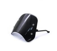 POLOFZFGKZ Per Benelli Leoncino 500 Accessori Per Parabrezza Anteriore Per Moto Parabrezza Con Staffe Deflettore Antivento Visiera Schermo Cupolino Paravento(Beige)