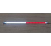 Polonia 12-24V LED Interno Barra Polacco Bandiera Cabin Luce 500mm Aluminum Case