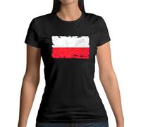 Polonia Bandiera T-Shirt - Varsavia - Europa - Repubblica - Paese - Viaggio