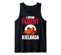 Polonia I Speak Fluent Kielbasa Bold Laugh Line Canotta