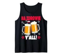 Polonia Na Zdrowie YALL Beer Toast Due Tazze Celebrazione Canotta