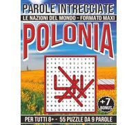 Polonia - Parole Intrecciate: Passatempo senza schermo per relax e concentrazione